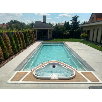 Композитные бассейны композитный бассейн Yacht pool Compass